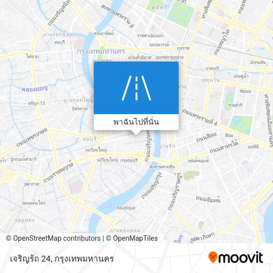 เจริญรัถ 24 แผนที่