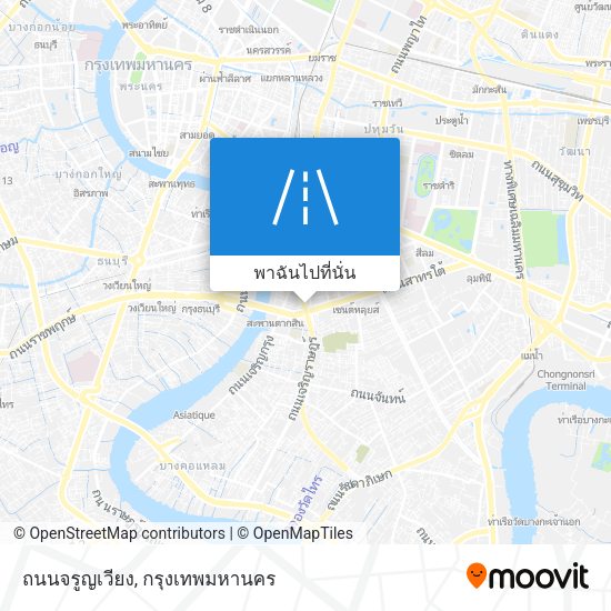 ถนนจรูญเวียง แผนที่