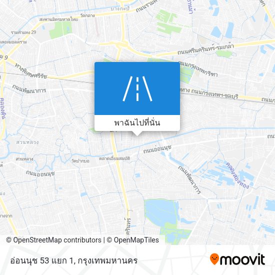 อ่อนนุช 53 แยก 1 แผนที่