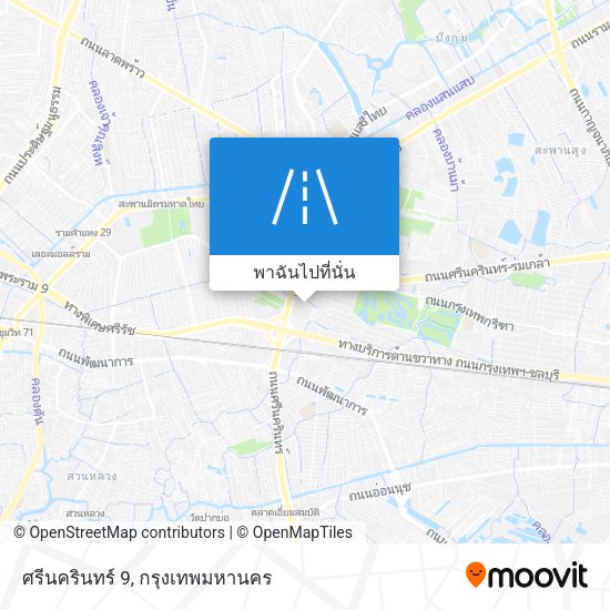 ศรีนครินทร์ 9 แผนที่