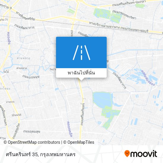 ศรีนครินทร์ 35 แผนที่