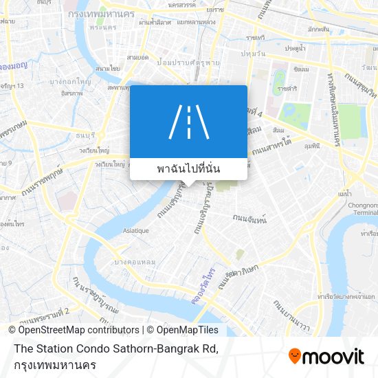 The Station Condo Sathorn-Bangrak Rd แผนที่