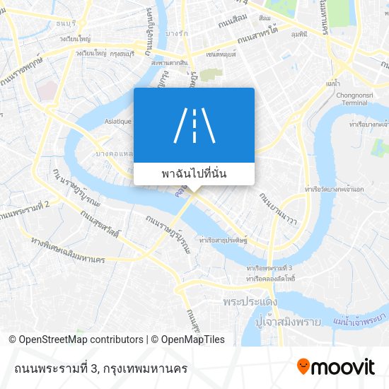 ถนนพระรามที่ 3 แผนที่