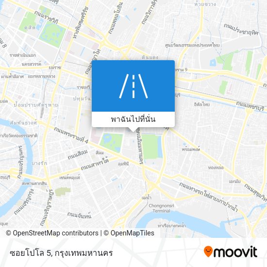ซอยโปโล 5 แผนที่