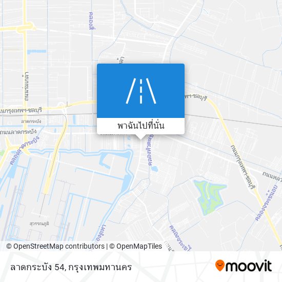 ลาดกระบัง 54 แผนที่