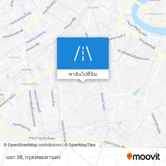 แยก 38 แผนที่