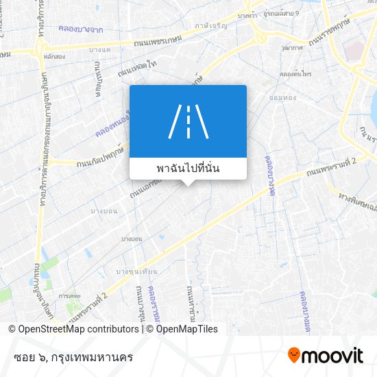 ซอย ๖ แผนที่