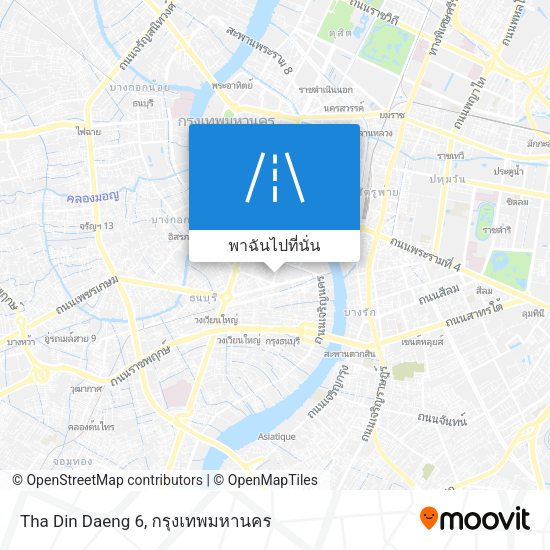 Tha Din Daeng 6 แผนที่
