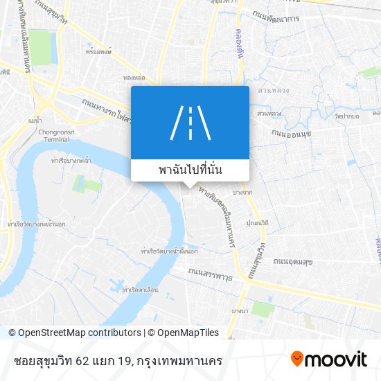 ซอยสุขุมวิท 62 แยก 19 แผนที่