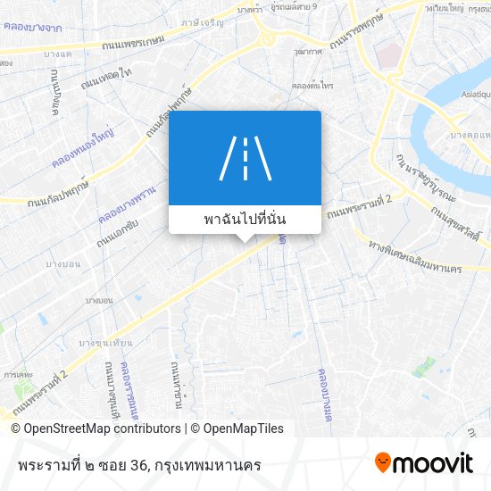 พระรามที่ ๒ ซอย 36 แผนที่