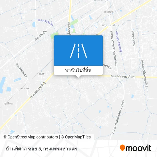 บ้านพิศาล ซอย 5 แผนที่