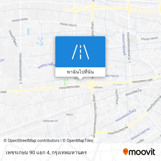 เพชรเกษม 90 แยก 4 แผนที่