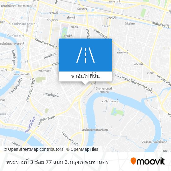 พระรามที่ 3 ซอย 77 แยก 3 แผนที่