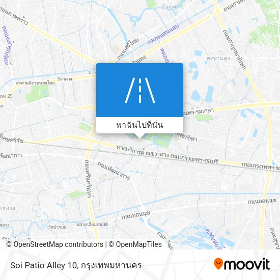 Soi Patio Alley 10 แผนที่