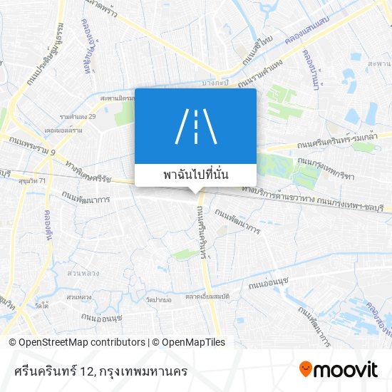 ศรีนครินทร์ 12 แผนที่