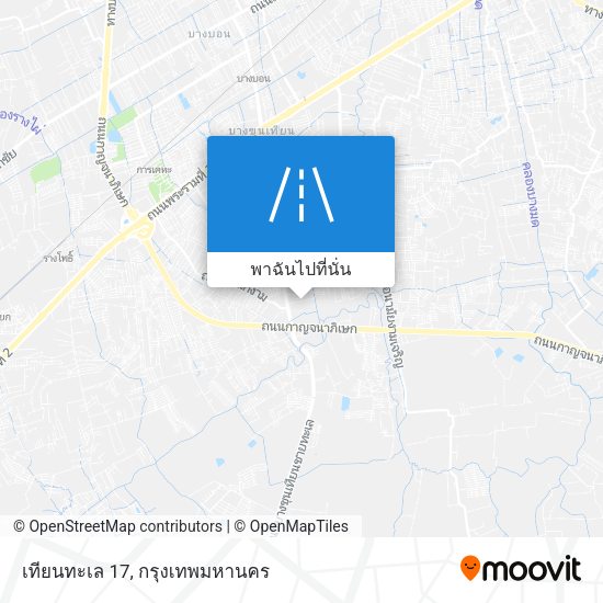 เทียนทะเล 17 แผนที่