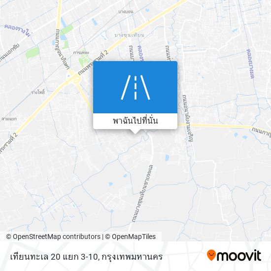 เทียนทะเล 20 แยก 3-10 แผนที่