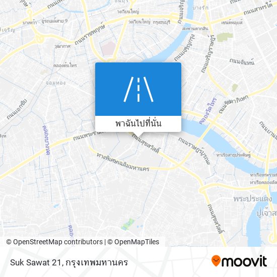 Suk Sawat 21 แผนที่