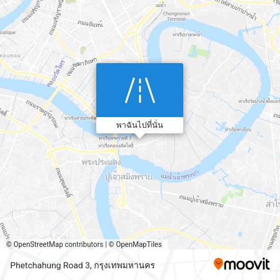 Phetchahung Road 3 แผนที่