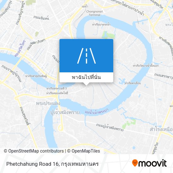 Phetchahung Road 16 แผนที่