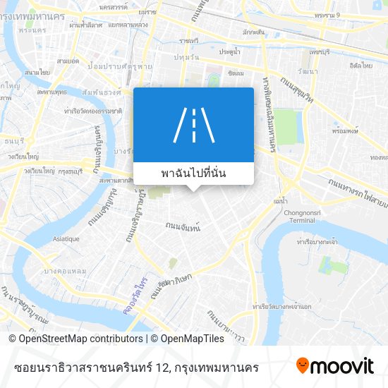 ซอยนราธิวาสราชนครินทร์ 12 แผนที่