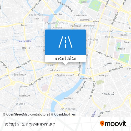 เจริญรัถ 12 แผนที่