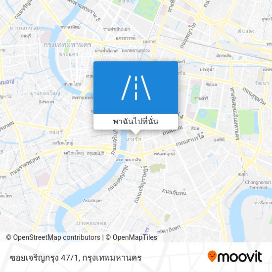 ซอยเจริญกรุง 47/1 แผนที่