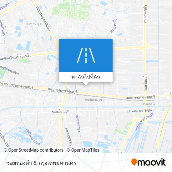 ซอยทองคำ 5 แผนที่