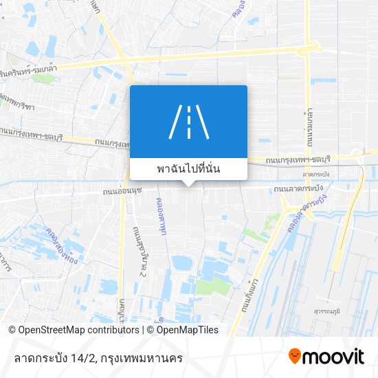 ลาดกระบัง 14/2 แผนที่