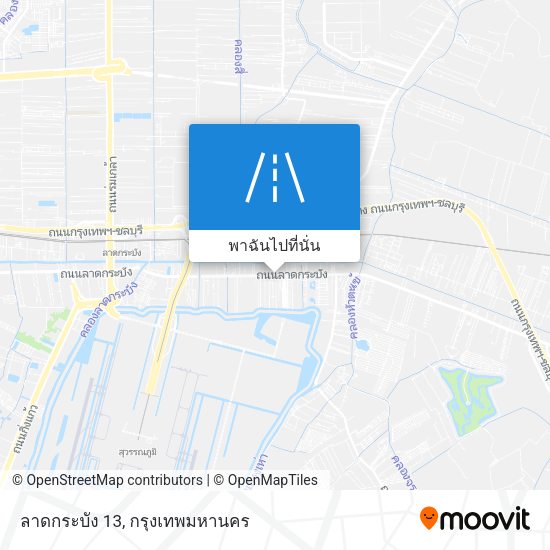 ลาดกระบัง 13 แผนที่
