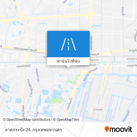 ลาดกระบัง 24 แผนที่