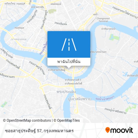 ซอยสาธุประดิษฐ์ 57 แผนที่