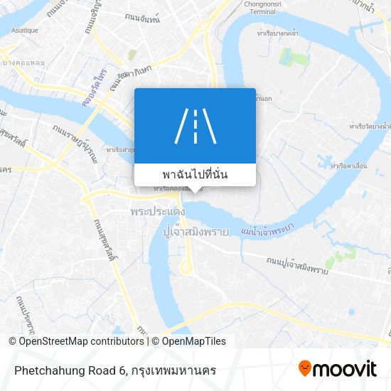 Phetchahung Road 6 แผนที่