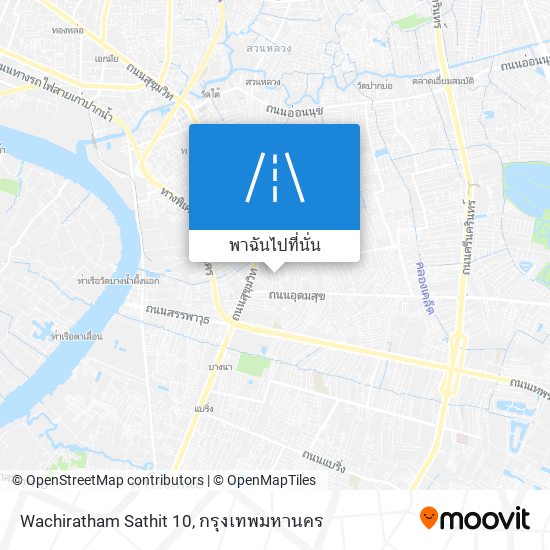 Wachiratham Sathit 10 แผนที่