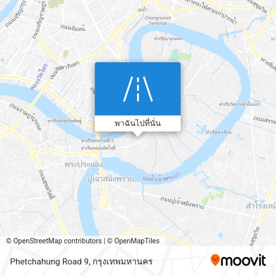 Phetchahung Road 9 แผนที่