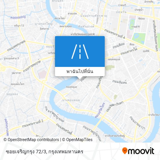 ซอยเจริญกรุง 72/3 แผนที่