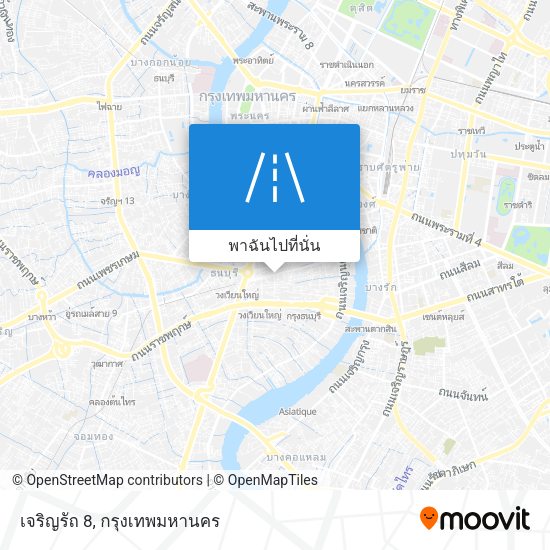 เจริญรัถ 8 แผนที่