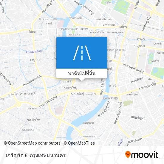 เจริญรัถ 8 แผนที่