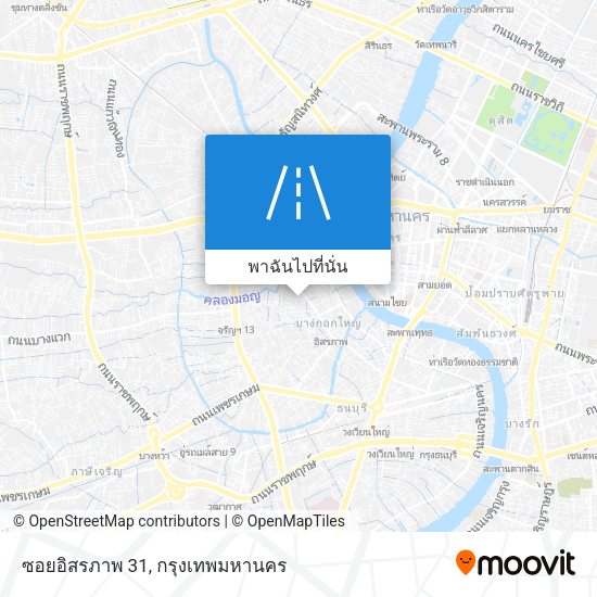 ซอยอิสรภาพ 31 แผนที่