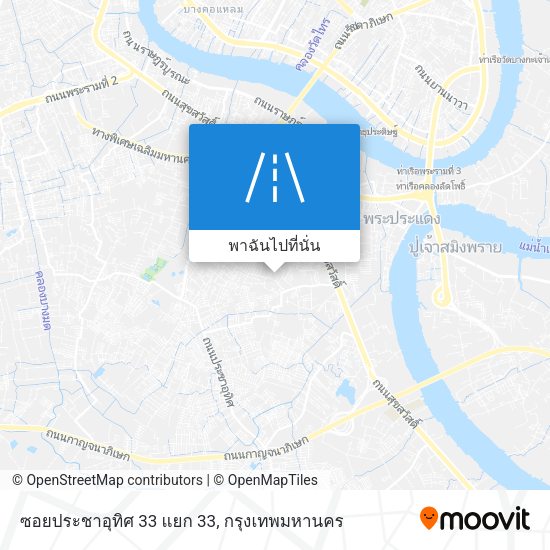 ซอยประชาอุทิศ 33 แยก 33 แผนที่