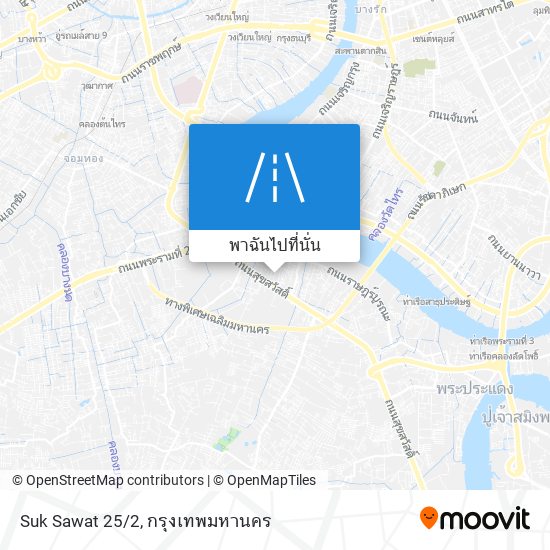 Suk Sawat 25/2 แผนที่