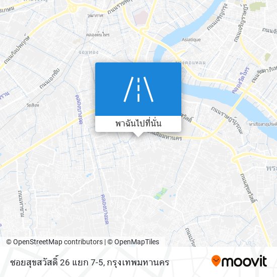 ซอยสุขสวัสดิ์ 26 แยก 7-5 แผนที่