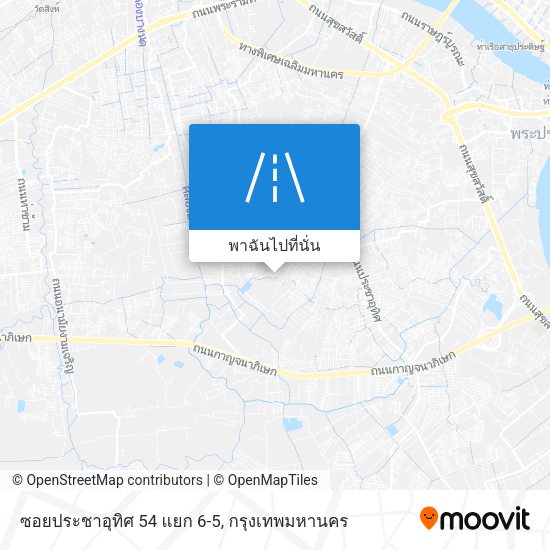 ซอยประชาอุทิศ 54 แยก 6-5 แผนที่