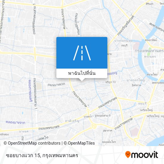ซอยบางแวก 15 แผนที่