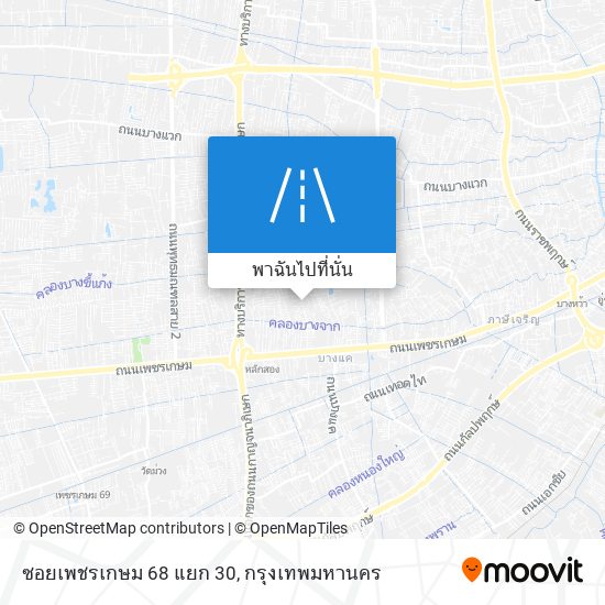 ซอยเพชรเกษม 68 แยก 30 แผนที่