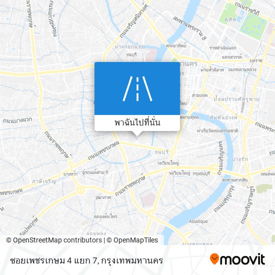 ซอยเพชรเกษม 4 แยก 7 แผนที่