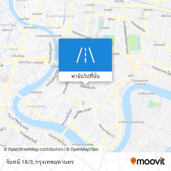 จันทน์ 18/3 แผนที่