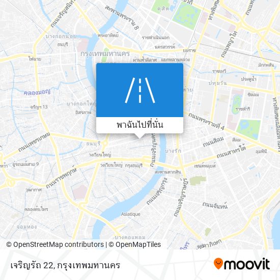 เจริญรัถ 22 แผนที่