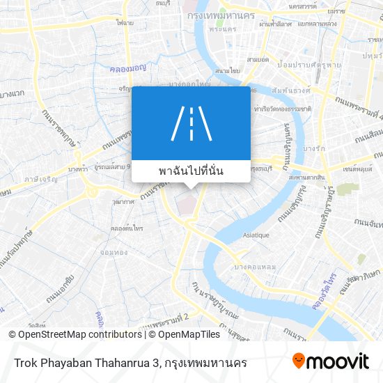 Trok Phayaban Thahanrua 3 แผนที่