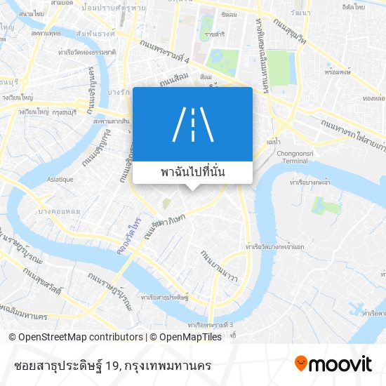 ซอยสาธุประดิษฐ์ 19 แผนที่